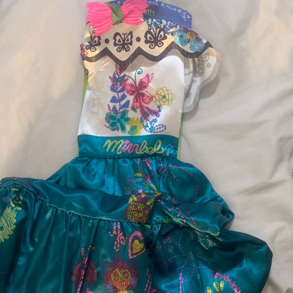 Disney Teal and Pink Kids Casual Dress